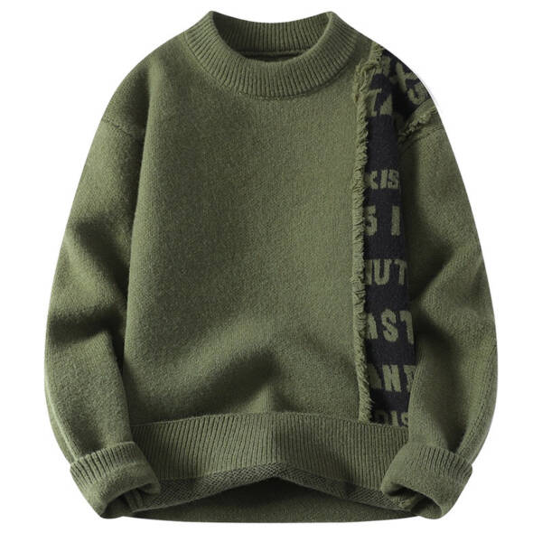 All-match Sweater Men's Winter American Casual - Image 5