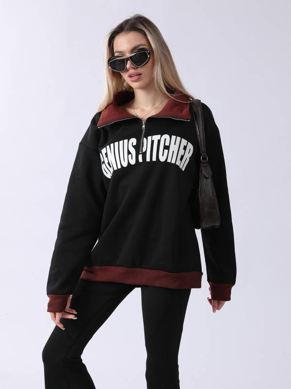 Women's Long Sleeved Sweatshirt - Image 3