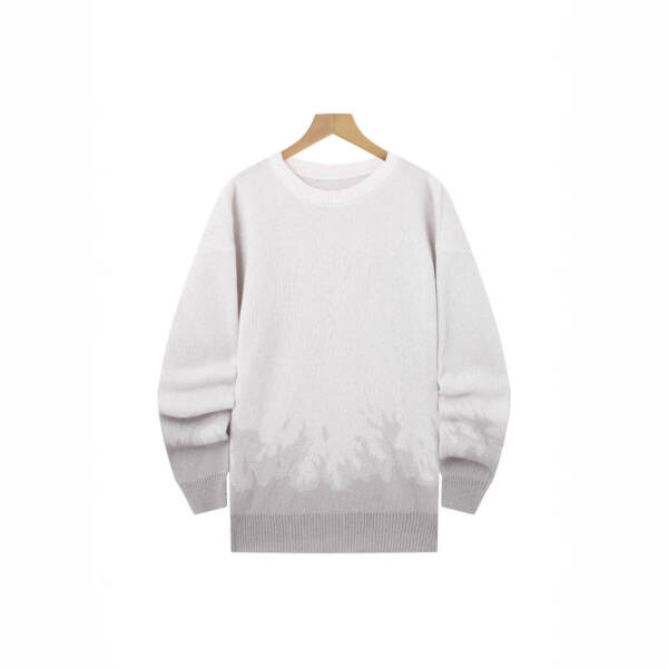 Flame Knitted Sweater Men's Leisure Warm - Image 3