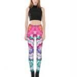 Colourful Psy Mandalas Leggings