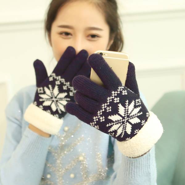 Double thickening plus velvet winter warm gloves - Image 9