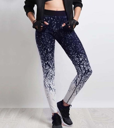 Yoga Pants Women Sports Clothing Chinese Style Printed Yoga leggings Fitness Yoga Running Tights Sport Pants Compression Tights - Image 5