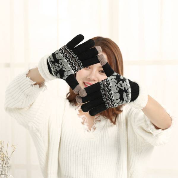 Double thickening plus velvet winter warm gloves - Image 5