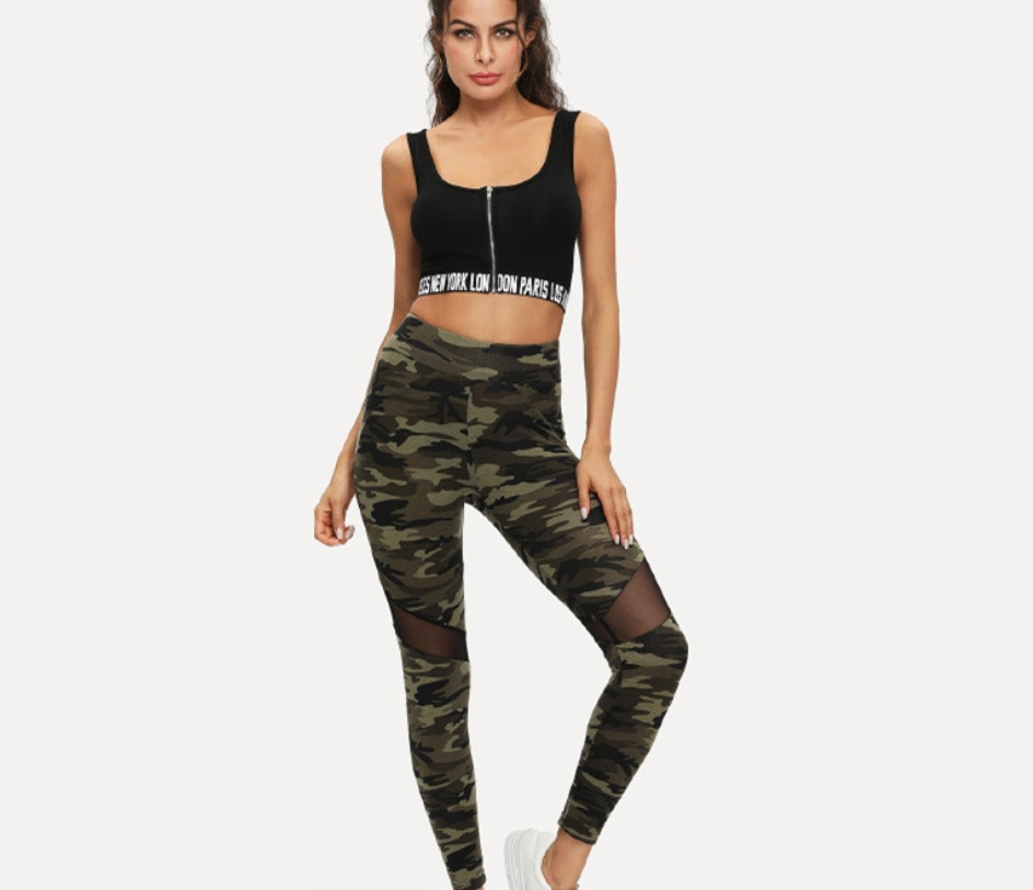 Comfy & Breathable: Shop Mesh Workout Leggings - Image 3