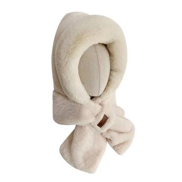 Cycling Cold Protection Ear Protection Fleece-lined Warm Hat All-match Scarf - Image 4