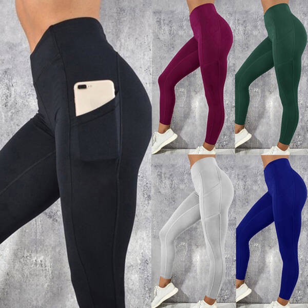 Breathable and moisture-absorbing tight yoga pants