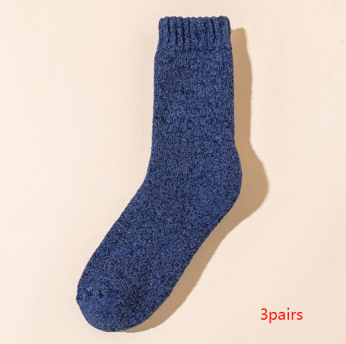 Wool Socks For Men With Thick And Warm Woolen Loops - Image 10