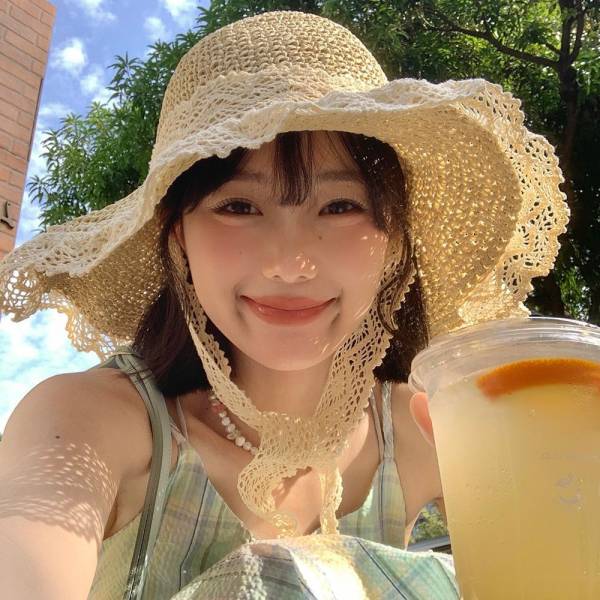 Lace String Color Woven Straw Hat Summer Versatile Outdoor Travel Beach Hat Cute Girl Ins Bucket Hat - Image 2