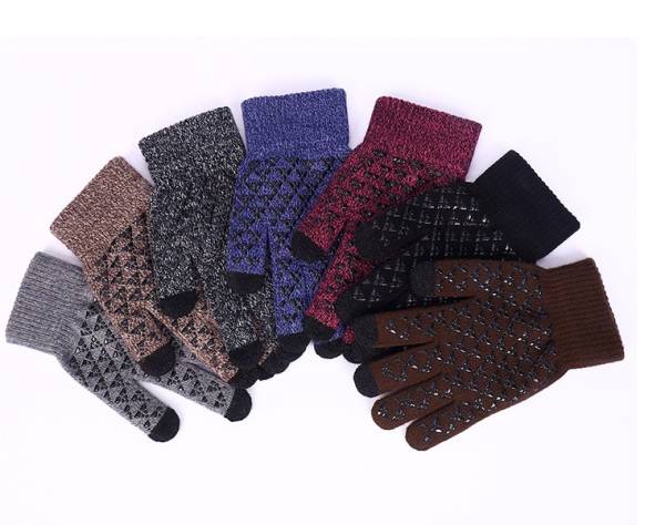 Warm And Fleece Gloves For Men  Women In Autumn Winter - Image 5