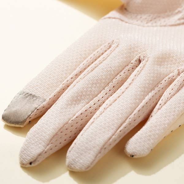 Thin Non-slip Breathable Touch Screen Cotton Short Gloves - Image 7