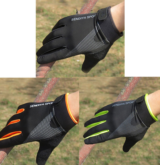 Men's And Women's Ice Silk High Elasticity Cycling Sports Touch Screen Gloves - Image 9