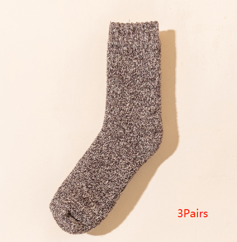 Wool Socks For Men With Thick And Warm Woolen Loops - Image 9