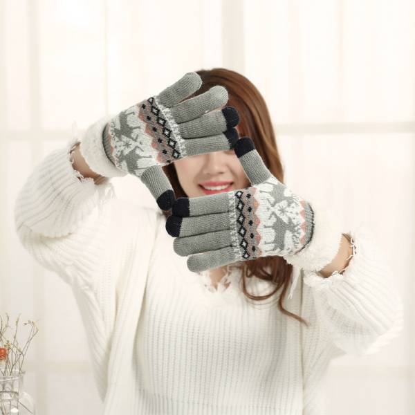 Double thickening plus velvet winter warm gloves - Image 7