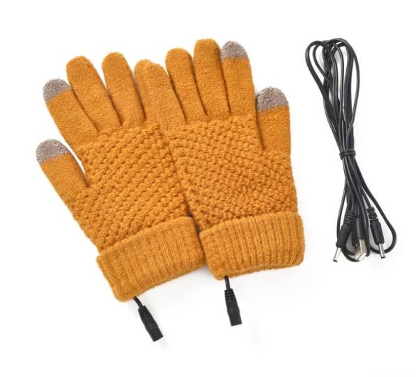 USB Heating Electric Heating Gloves Thermal Thickened Knitting - Image 8