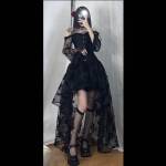 New Women's Dark Princess Gothic Corset Dress