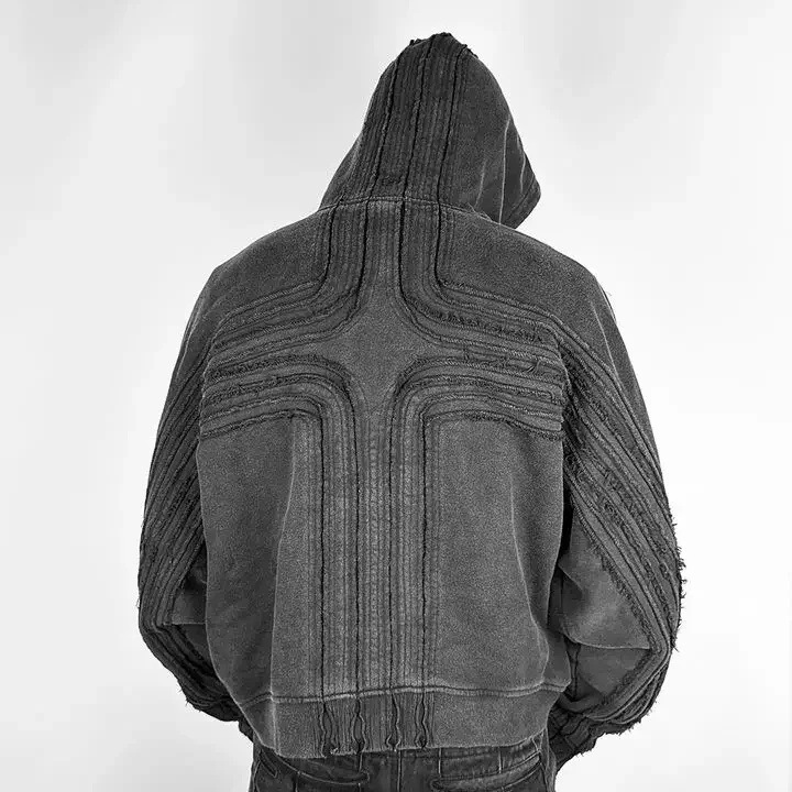 Buy Cross Sweater: Street Style, Heavy Cotton Feel - Image 2