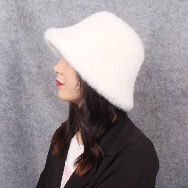 Cold Protection In Winter Women's Fashion Plush Warm Hat