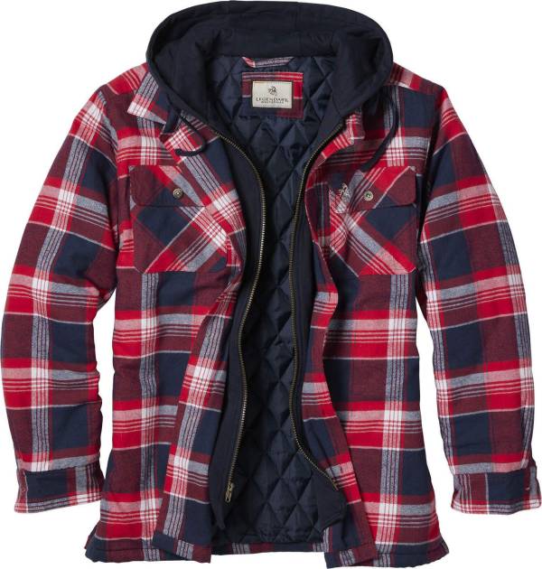 Cotton Coat Plaid Printed Loose Jacket Men - Image 4