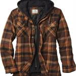 Cotton Coat Plaid Printed Loose Jacket Men