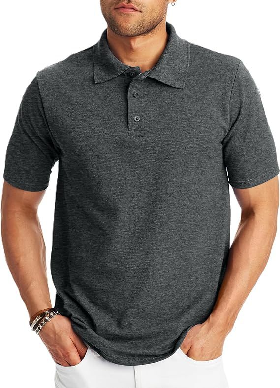 Loose And Simple Men's Short-sleeved Polo Shirt - Image 8