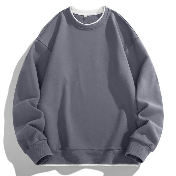 Round Neck Simple Casual Fashion Brand Loose Sweater - Image 7