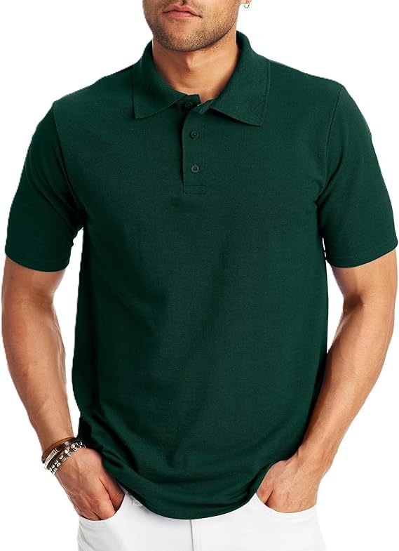 Loose And Simple Men's Short-sleeved Polo Shirt - Image 7