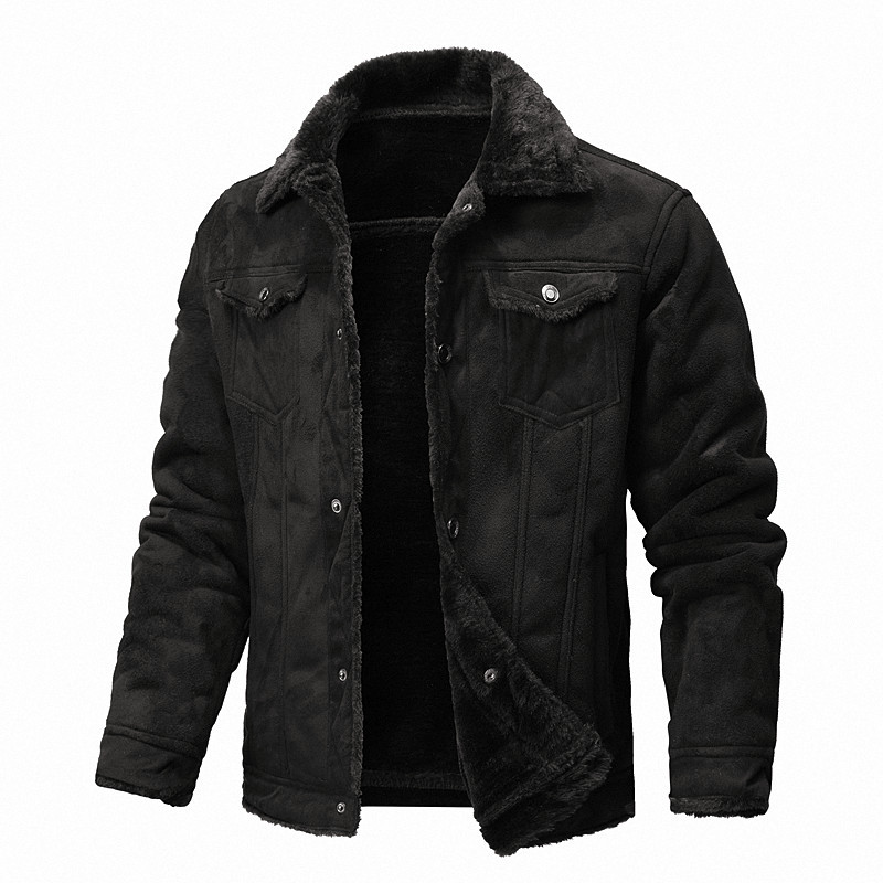 Men's Fur Coats: Korean Style, Slim Fit & Warm for Winter - Image 4