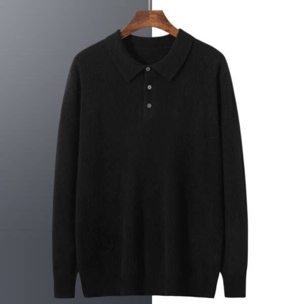 Casual Fashion Men's Knitted Bottoming Shirt - Image 5