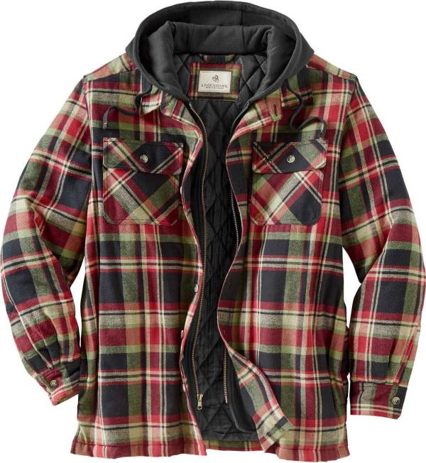 Cotton Coat Plaid Printed Loose Jacket Men - Image 3