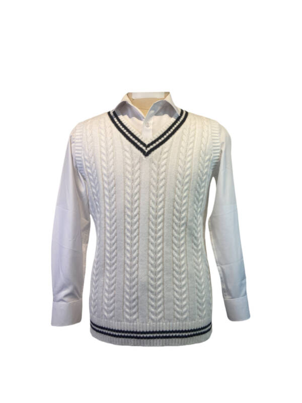 Men's Women's Universal Casual Knitted V-neck Pullover Sweater - Image 6