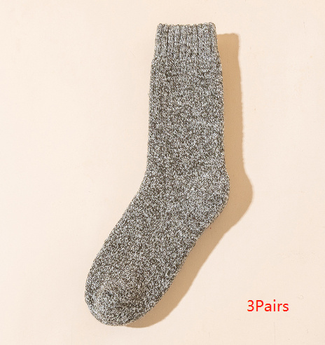 Wool Socks For Men With Thick And Warm Woolen Loops - Image 7