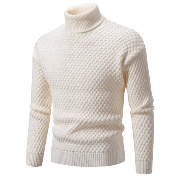 Men's Turtleneck Sweater Knitwear - Image 3