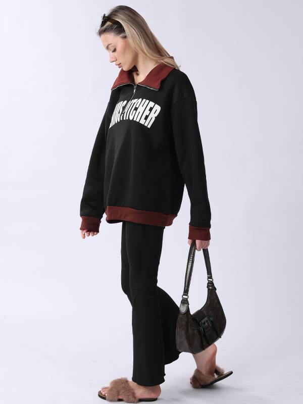 Women's Long Sleeved Sweatshirt - Image 8