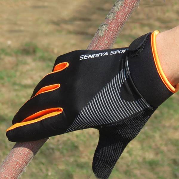 Men's And Women's Ice Silk High Elasticity Cycling Sports Touch Screen Gloves - Image 7