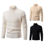 Men's Turtleneck Sweater Knitwear