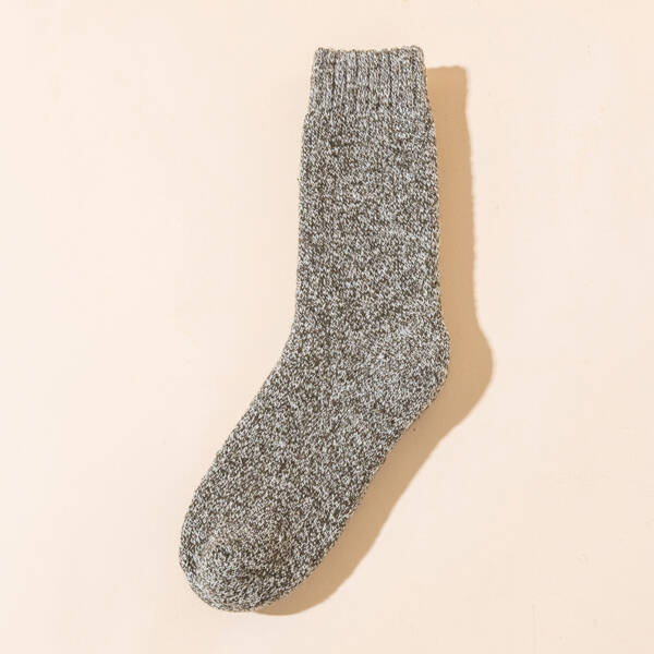 Wool Socks For Men With Thick And Warm Woolen Loops - Image 4