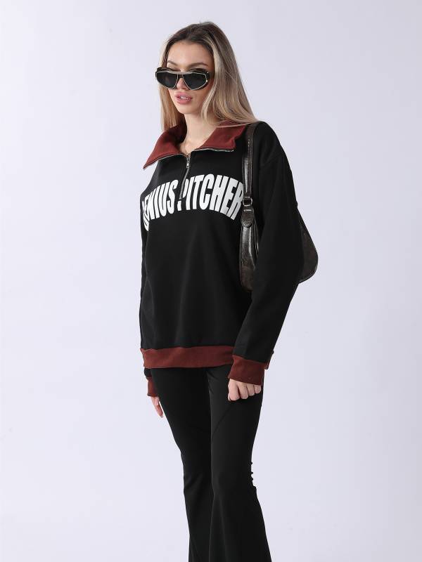 Women's Long Sleeved Sweatshirt - Image 2