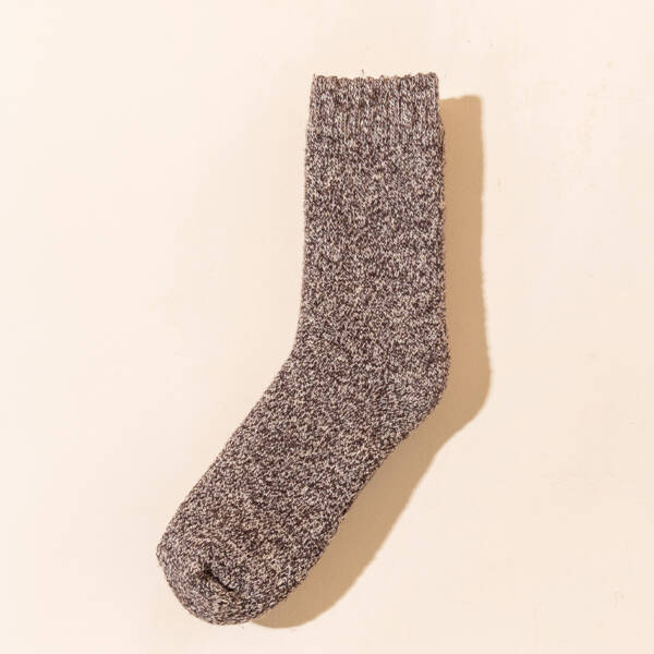 Wool Socks For Men With Thick And Warm Woolen Loops - Image 2