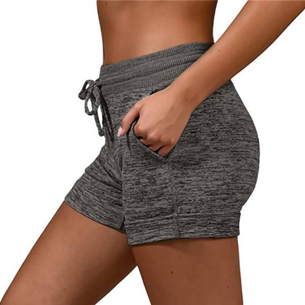 Women Shorts Quick-dry Lace-up Stretch Sports Pants - Image 8